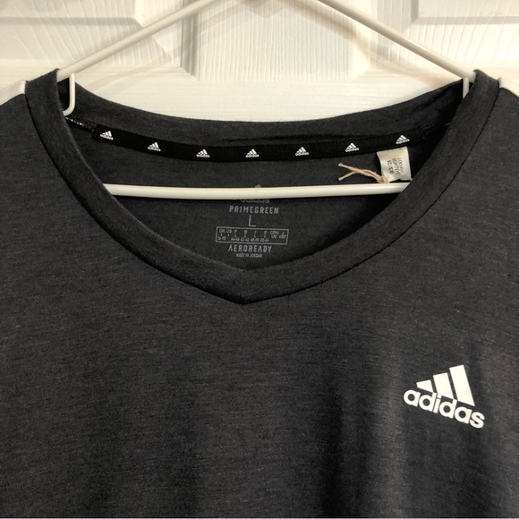 Adidas 3-Stripes AeroReady Tee - Picture 8 of 16